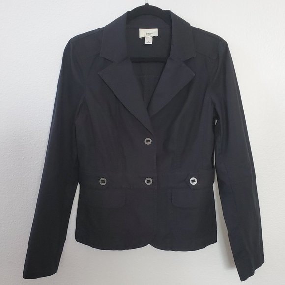 LOFT Jackets & Blazers - Loft Casual But Structured Black Blazer